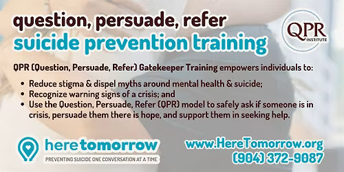 QPR Suicide Prevention Training