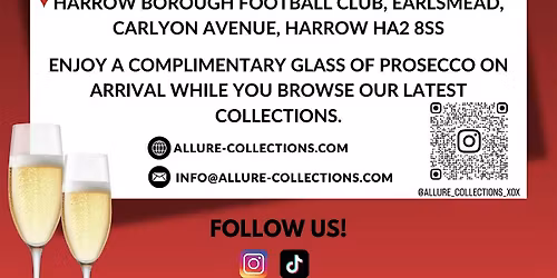 Allure collections pop-up shop