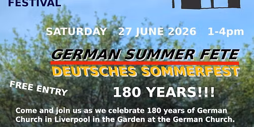 Deutsches Sommerfest - German summer fete