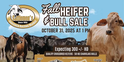 Fall Heifer & Bull Sale
