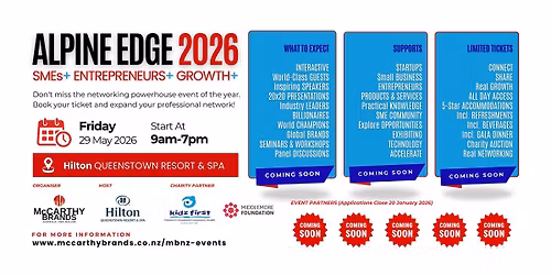 ALPINE EDGE 2026: Smes+ Entrepreneurs+ Growth+ 