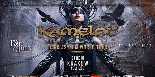 KAMELOT + Exit Eden, Temperance / 10.11.2026 / Studio, Kraków