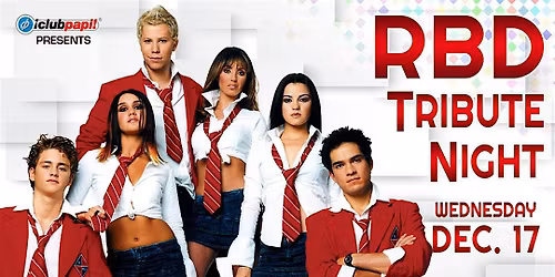 PAN DULCE HUMPDAY FIESTA #RBD TRIBUTE NIGHT @ BEAUX SF POWERED BY MISTR