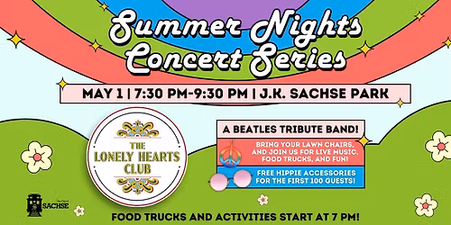 Summer Nights Concert Series- The Lonely Hearts Club