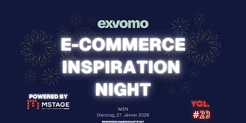 E-Commerce Inspiration Night (#23) powered by MSTAGE
