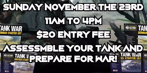 Assembly Yard - Konflikt 47' TANKS-GIVING Mega battle prep event.