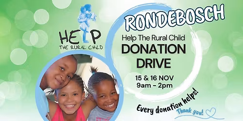 HTRC Rondebosch Drop 'n Go Donation Drive