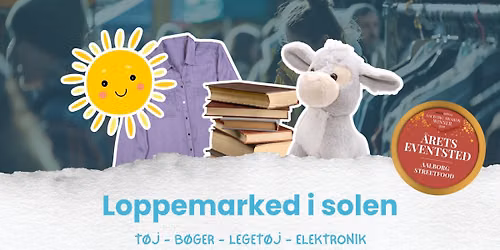 Loppemarked i solen