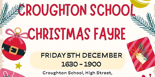 Croughton School Christmas Fayre