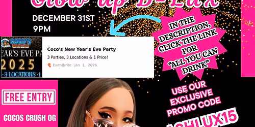 ALB NYE GLOW UP At Coco\u2019s Crush OG 