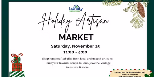 Holiday Artisan Market