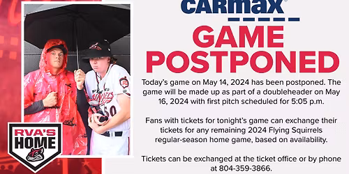 Reading Fightin Phils at Richmond Flying Squirrels