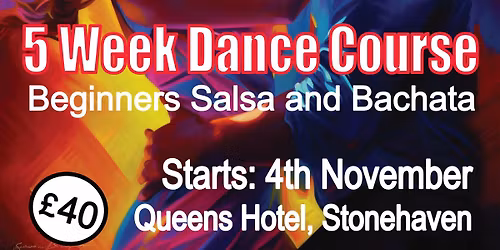 Salsa and Bachata Beginners Course - Stonehaven