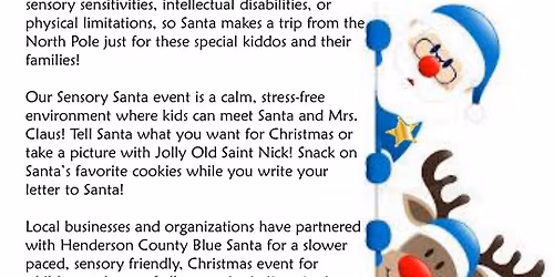 Sensory Santa