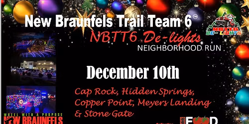 NBTT6\u2122 De-Lights- Cap Rock, Hidden Springs, Copper Point, Meyers Landing, Whisper Wind&Stone Gate