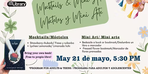 Mocktails & Mini Art