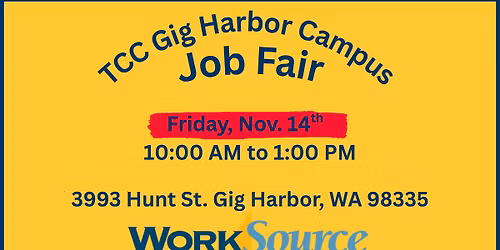 Gig Harbor Campus Job Fair
