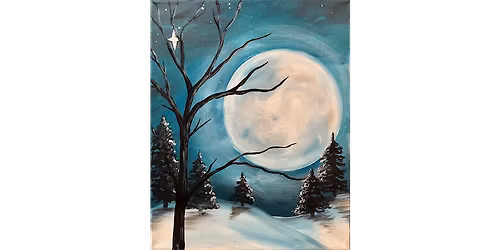 Frosted Moon - Paint and Sip in Phoenix | Classpop!\u2122
