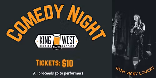November Comedy Night at RustiCo with Vicky Loucks