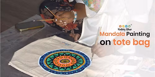 Mandala Painting on Tote Bag Workshop