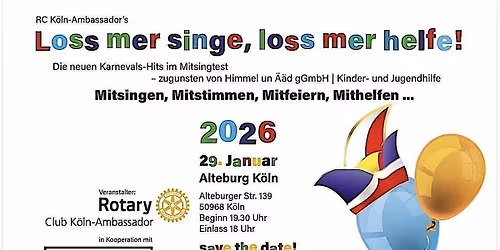 Loss mer singe meets Rotary