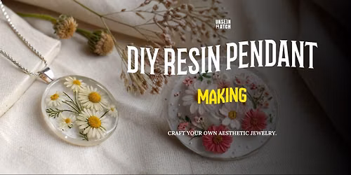DIY Resin Pendant Making