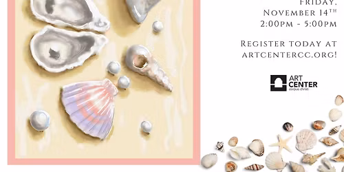 Sea Shells by the Sea Shore - An acrylic Painting Class with Marshall Hall