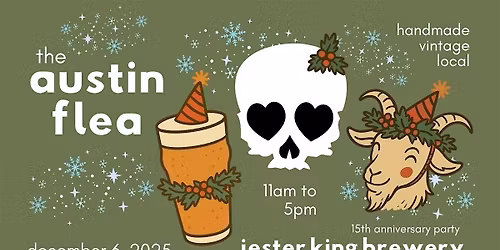 Austin Flea at Jester King Brewery's 15th Anniversary Party