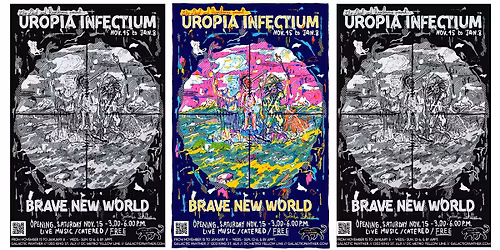 Brave New World \u2013 Uropia Infectium: The Psychedelic Worlds of Silio Durt