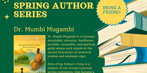 Dr. Mumbi Mugambi Author Talk