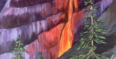 \ud83c\uddfa\ud83c\uddf8\ud83c\udfde\ufe0f Paint the Majesty of America the Beautiful \u2013 Yosemite Falls! \ud83c\udfa8