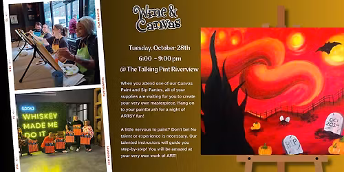 Riverview Art Night - Red Halloween