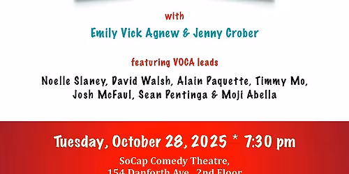 "Villainous & Virtuous" Cabaret\/VOCA Fundraiser