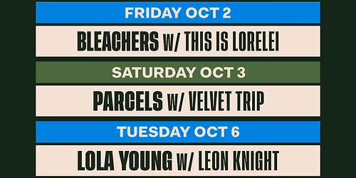 ACL Fest Nights - Bleachers at Stubbs BarBQ