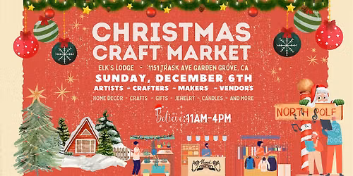 Christmas Crafters Market | FREE TICKETS