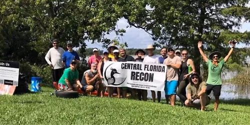 RECON- Lake Underhill Kayak Cleanup