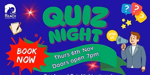 Quiz Night raising money for Reach