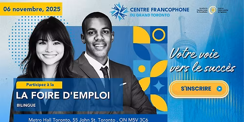 Foire de l'emploi- Job fair du Centre Francophone du Grand Toronto