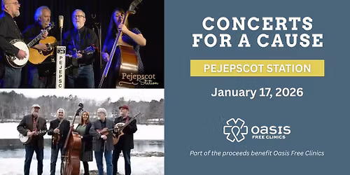 Concerts for a Cause | Pejepscot Station