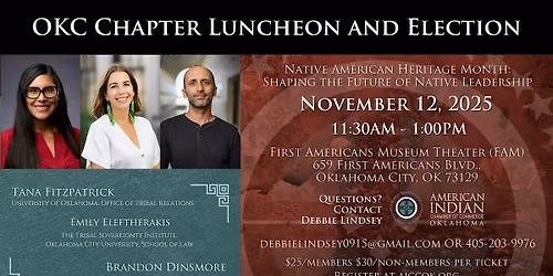 OKC Chapter Luncheon and Election