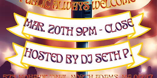 Karaoke Night - VFW 996 - Mar. 20th