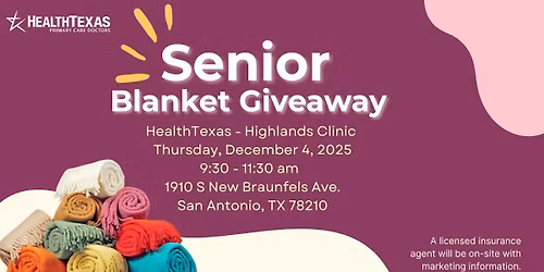 Senior Blanket Giveaway 