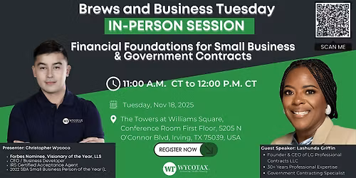 Financial Foundations for Small Business & Government Contracts