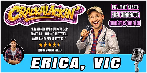 ERICA, VIC @ Erica Hotel \u2666 STAND-UP comedy