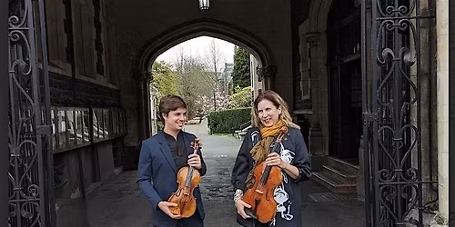 Duo Novae: Ambroise Aubrun, violin and Kate Hamilton, viola
