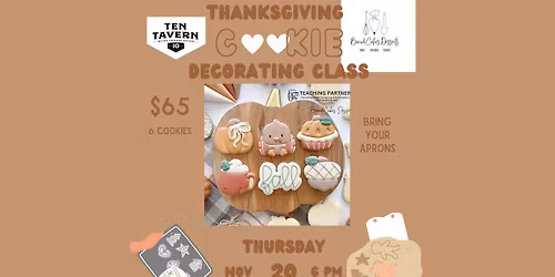 Thanksgiving Cookie Decorating