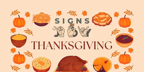 Signs of J.O.Y. Thanksgiving