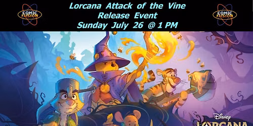 Lorcana Attack of the Vine Release Event
