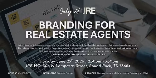 Branding For Real Estate Agents