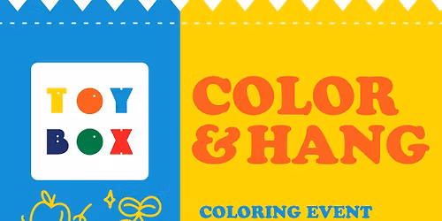 COLOR & HANG - COLORING EVENT